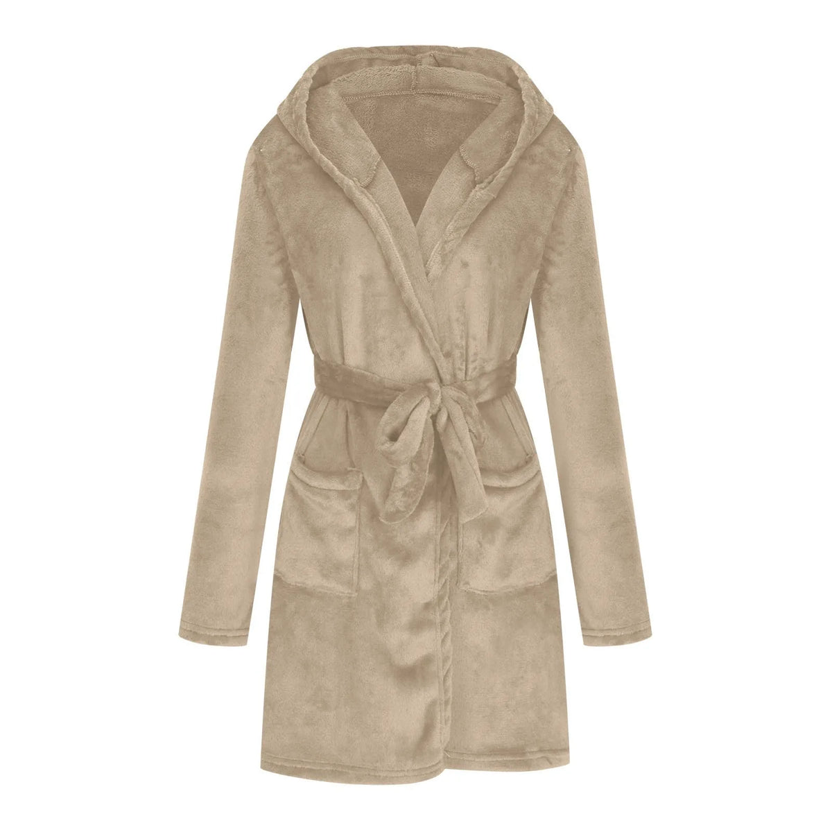 Marivelle Plush Hooded Robe