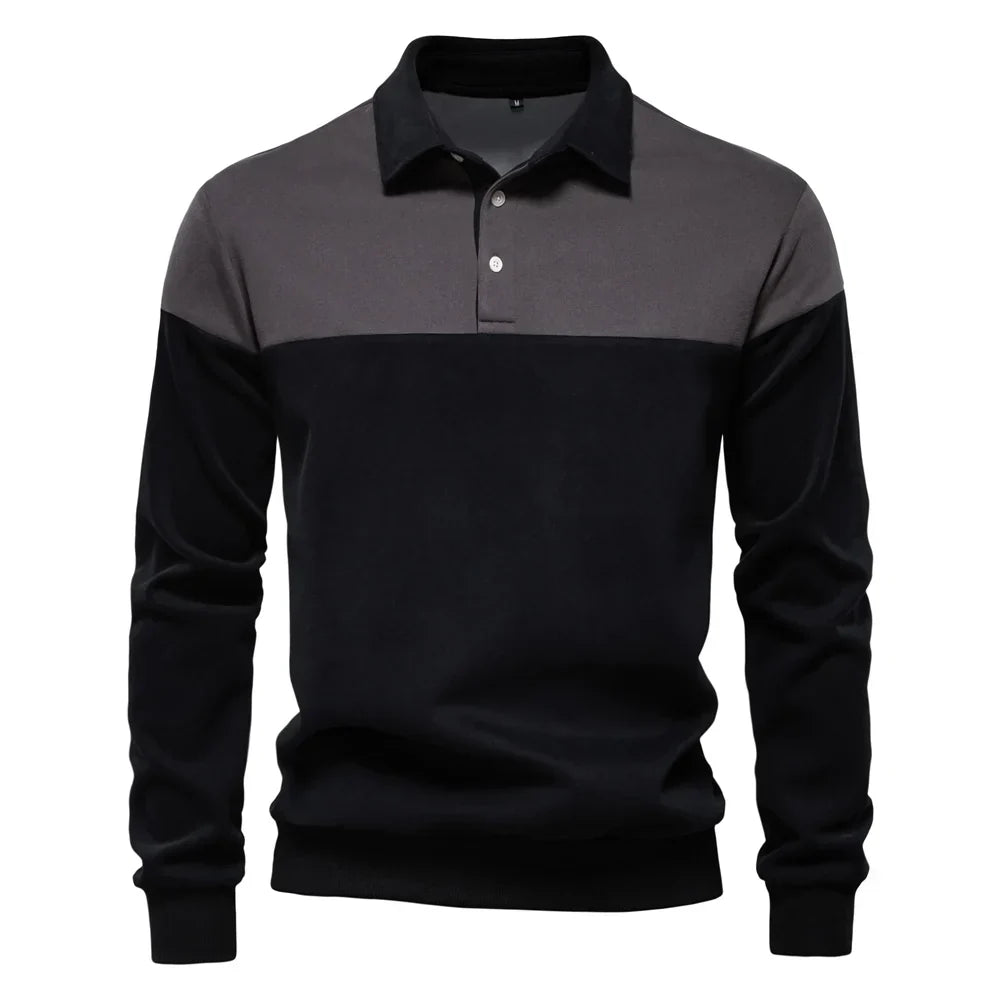 POLO COLLAR WINTER SWEATER FOR MEN