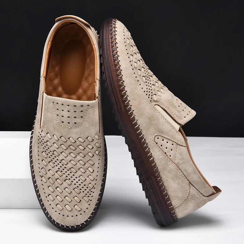 Torino Faux Leather Loafers