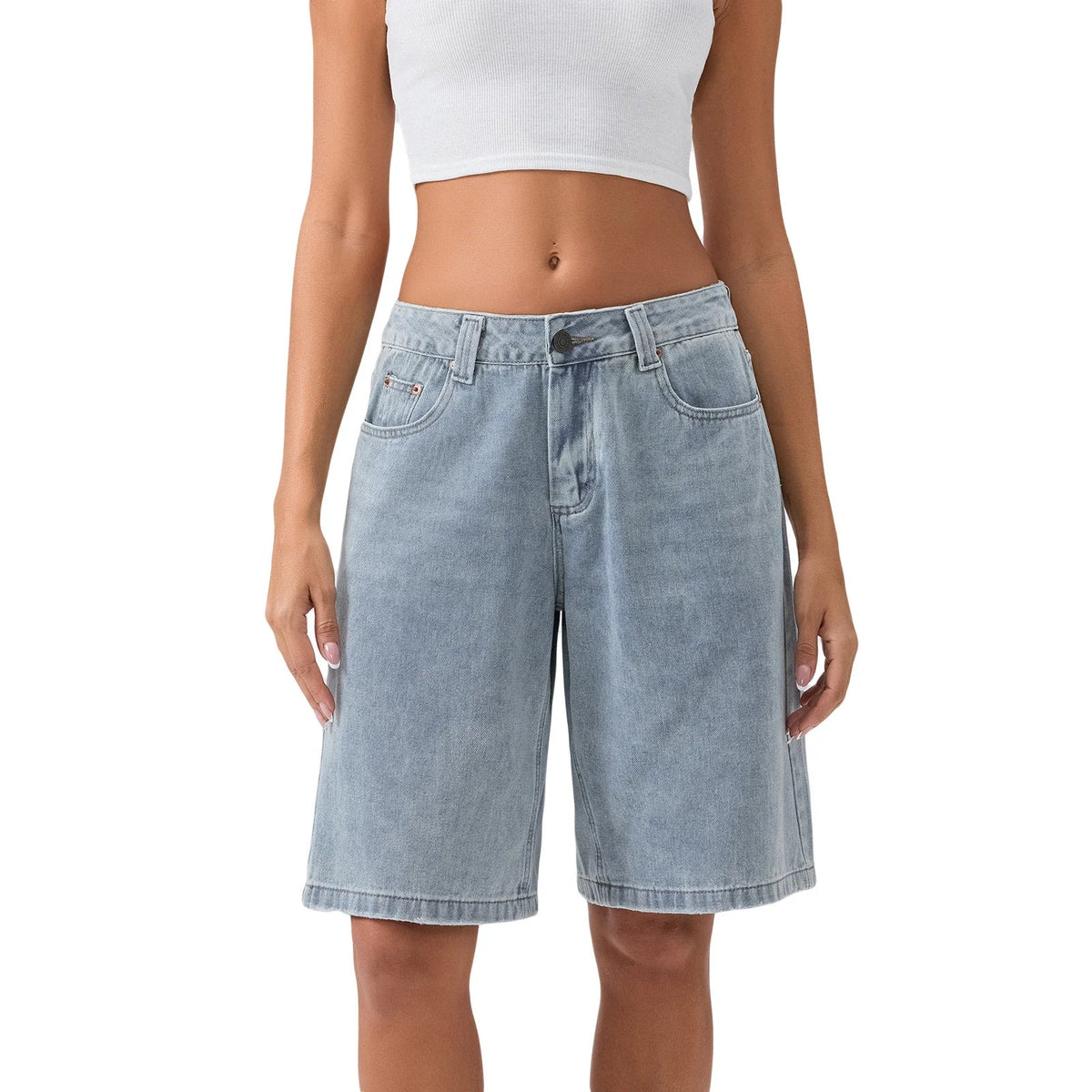 90's Low Rise Jean Shorts