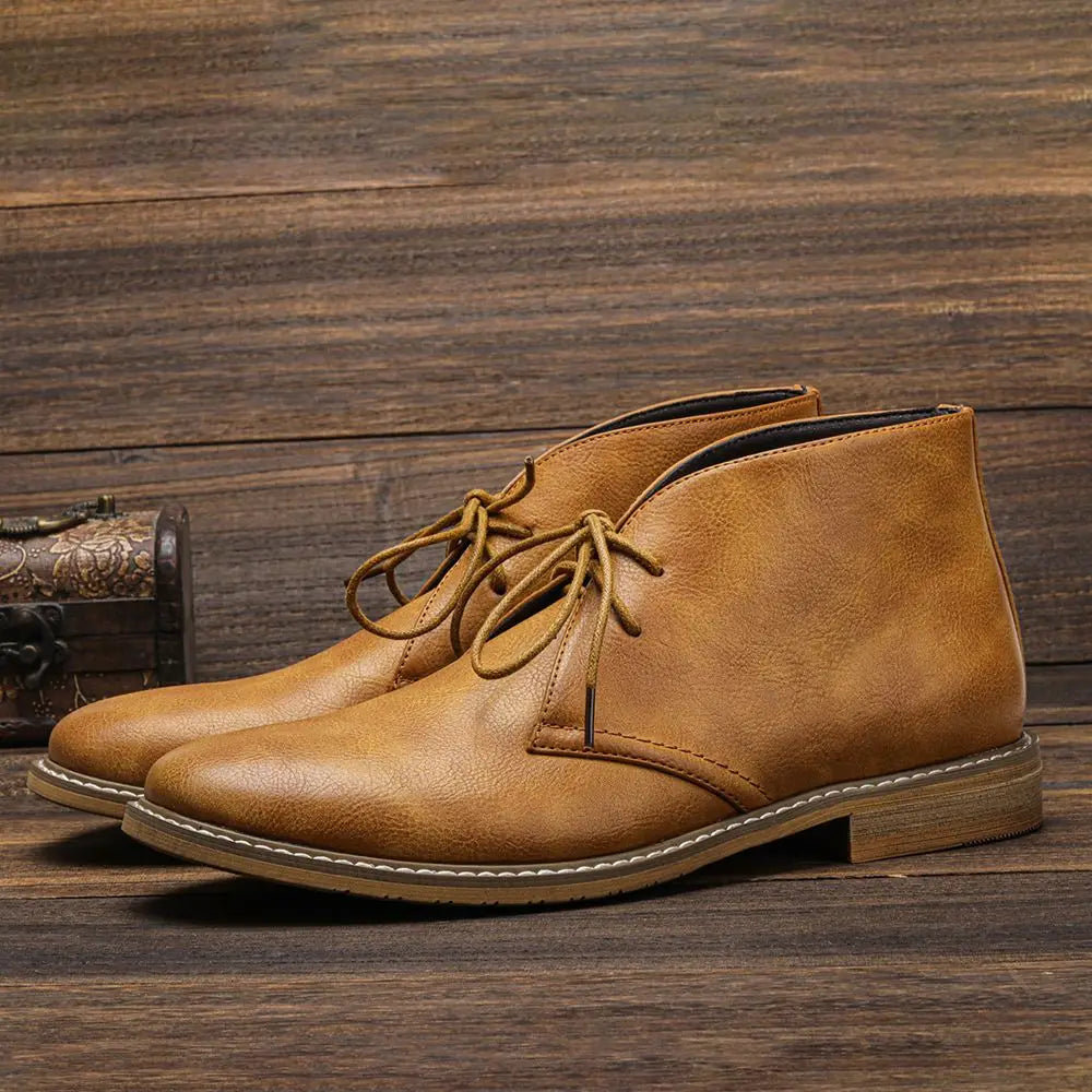 Pembroke Leather Chukka Boots