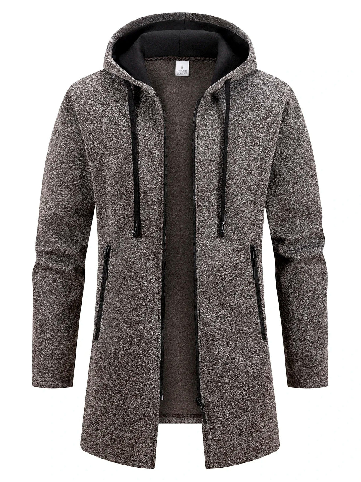 ELEGANT MEN'S HOODED JACKET