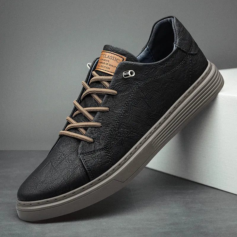 Men’s Milano Faux Leather Sneakers
