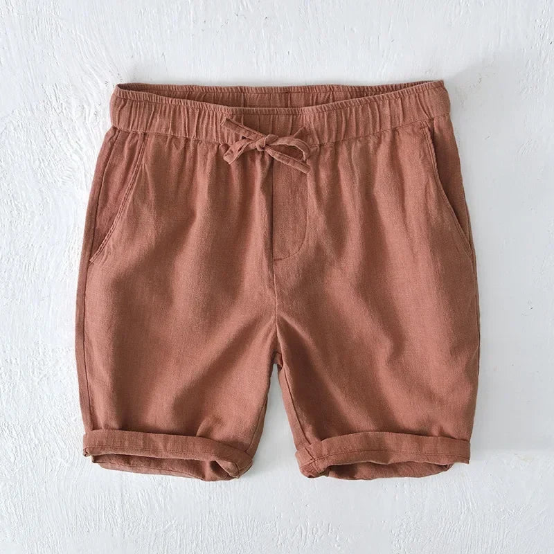 Marston Linen Blend Shorts