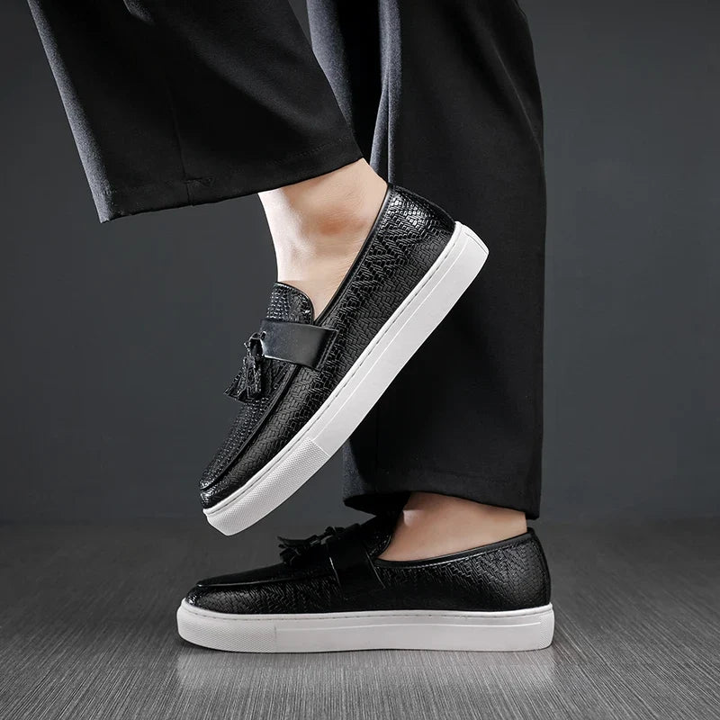 Vandro Leather Loafers