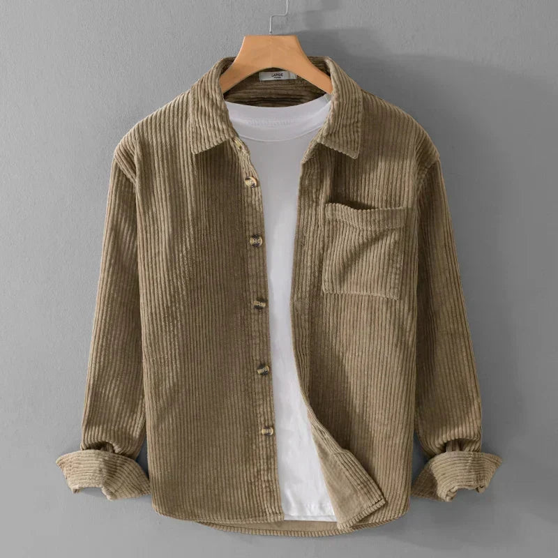 ELEGANT CORDUROY SHIRT