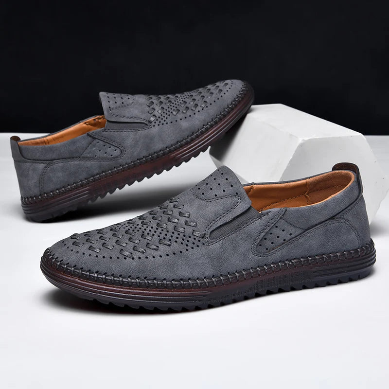Torino Faux Leather Loafers
