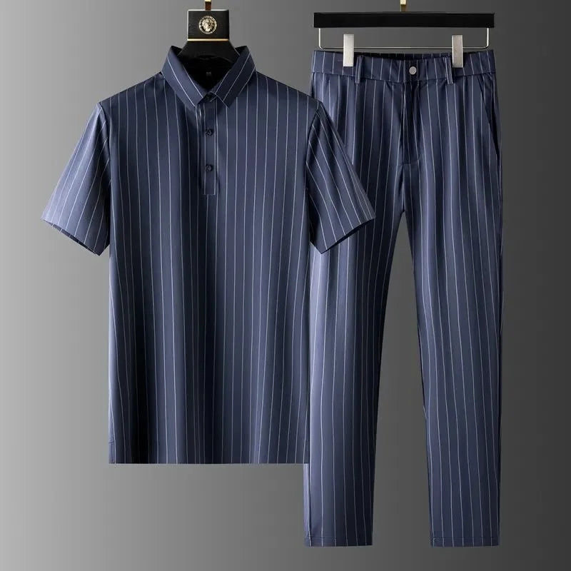 Cavell Ice Silk Lounge Set