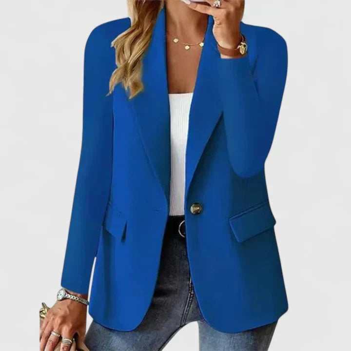 Women's Blazer with Tailored Fit and Classic Design