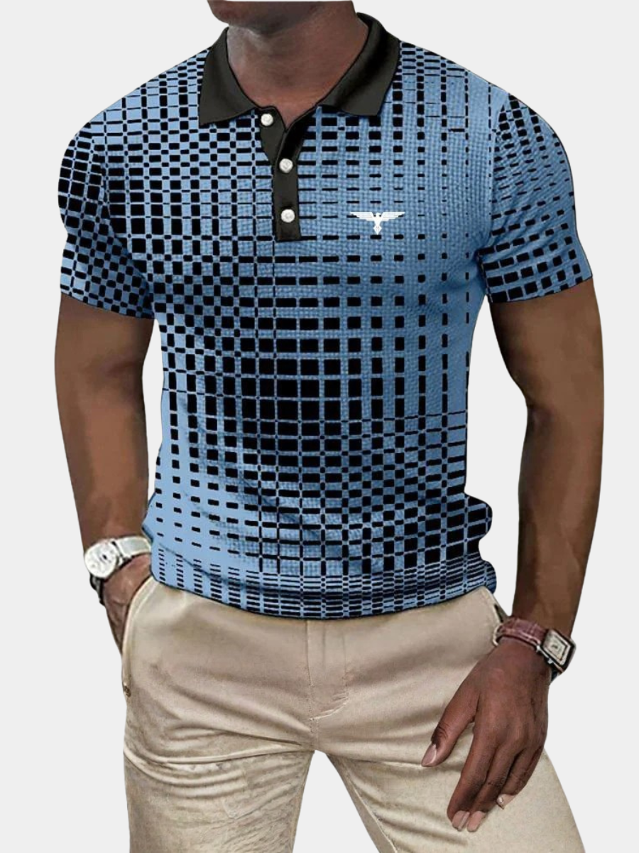 Men's Short Sleeve Stretch Polo Shirt