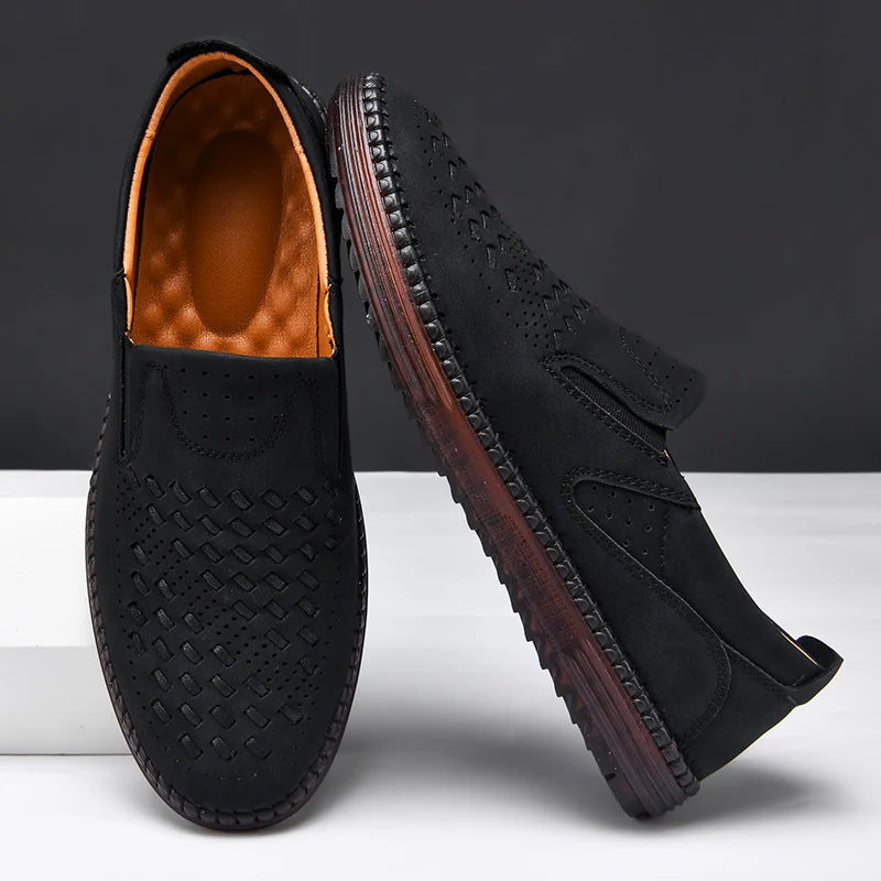 Torino Faux Leather Loafers