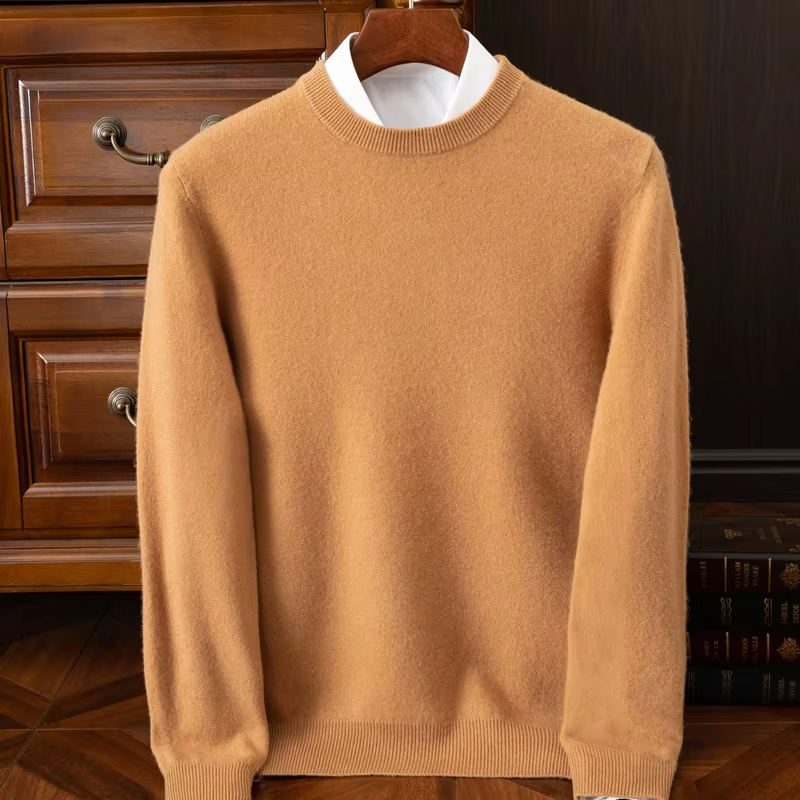 Men's Cashmere Blend Oversized Knit Jumper