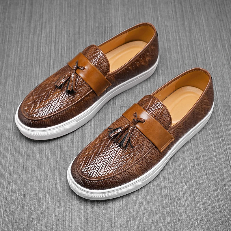 Vandro Leather Loafers