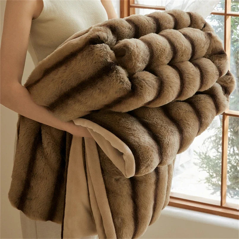Calista Fur Blanket