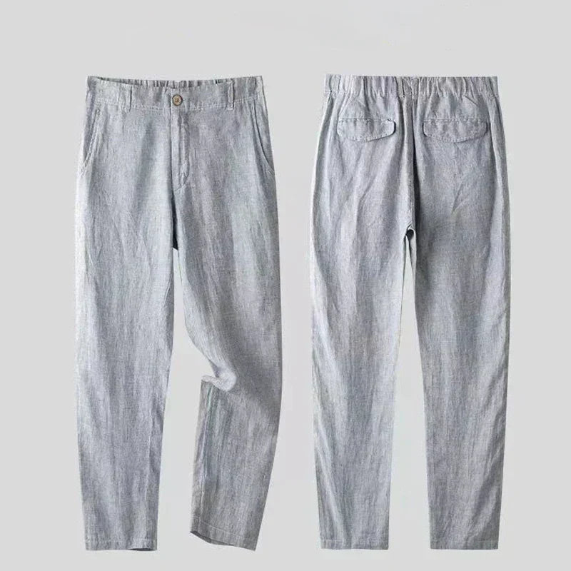 LINEN BLEND SUIT FOR MEN