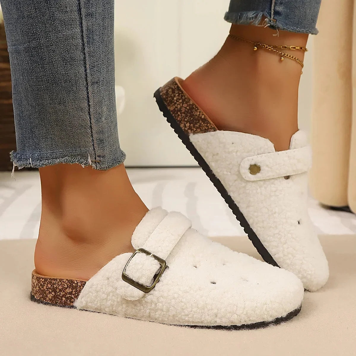 Solace Fleece Clogs