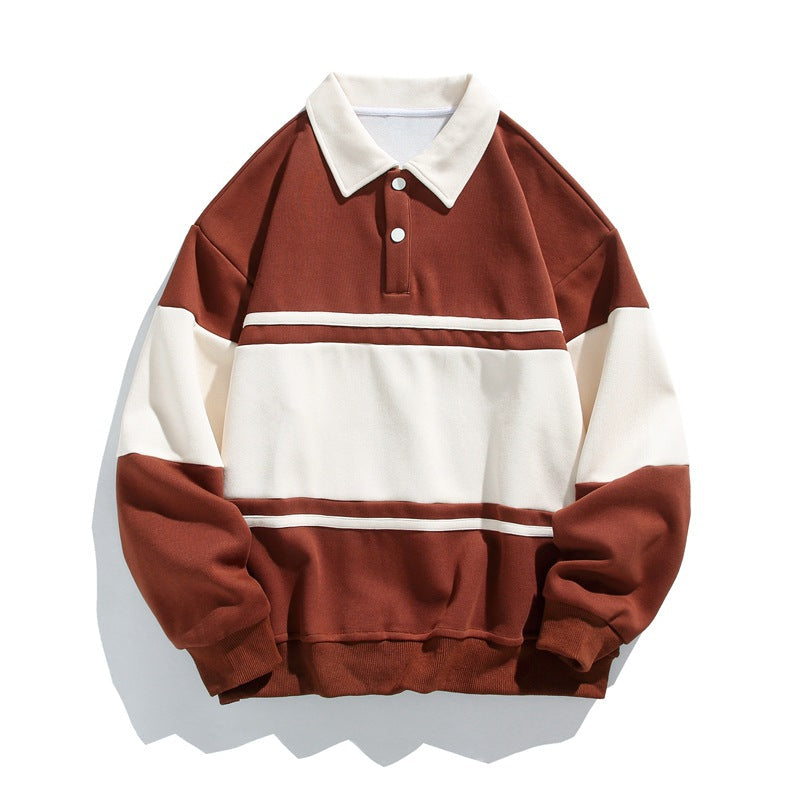 Men's Cotton Sweatshirt Striped
