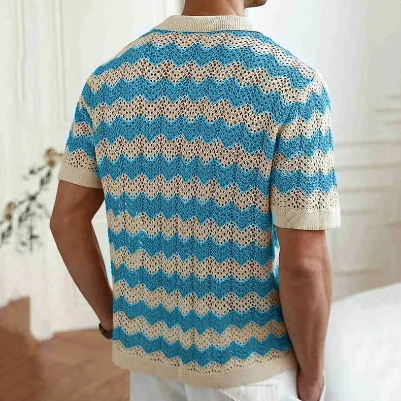 Palmero Knit Button Up
