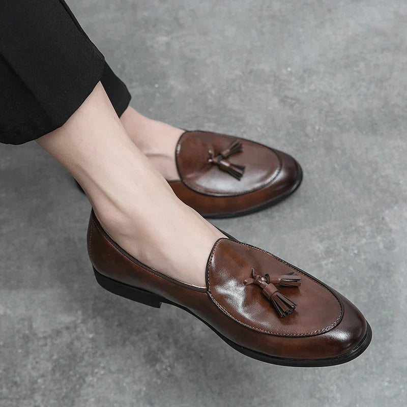 Raffaello Leather Loafers