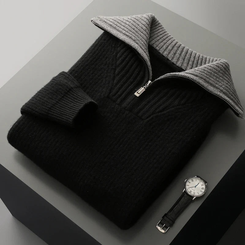 Vermont Wool Quarter Zip