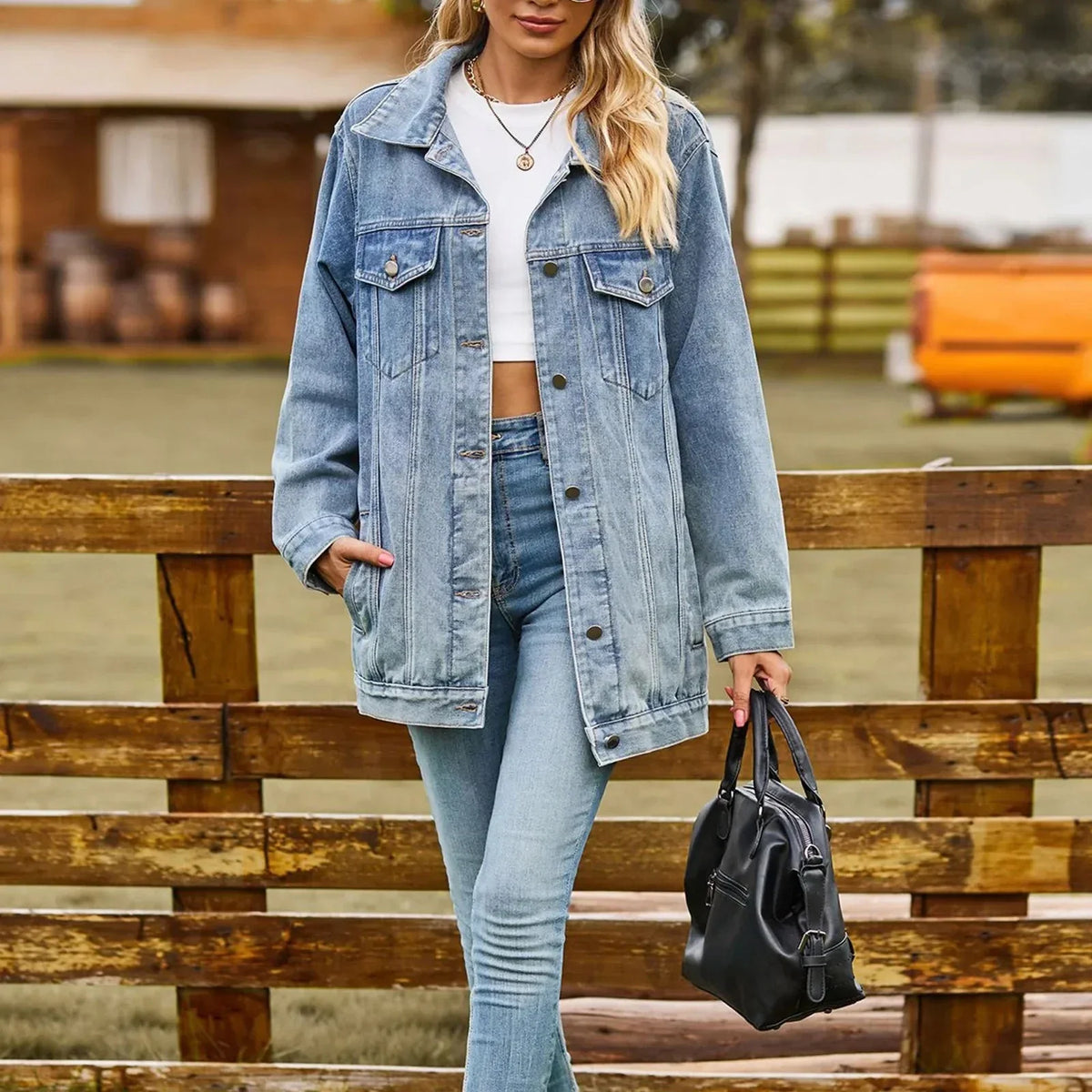 Women’s Harper Vintage Denim Jacket