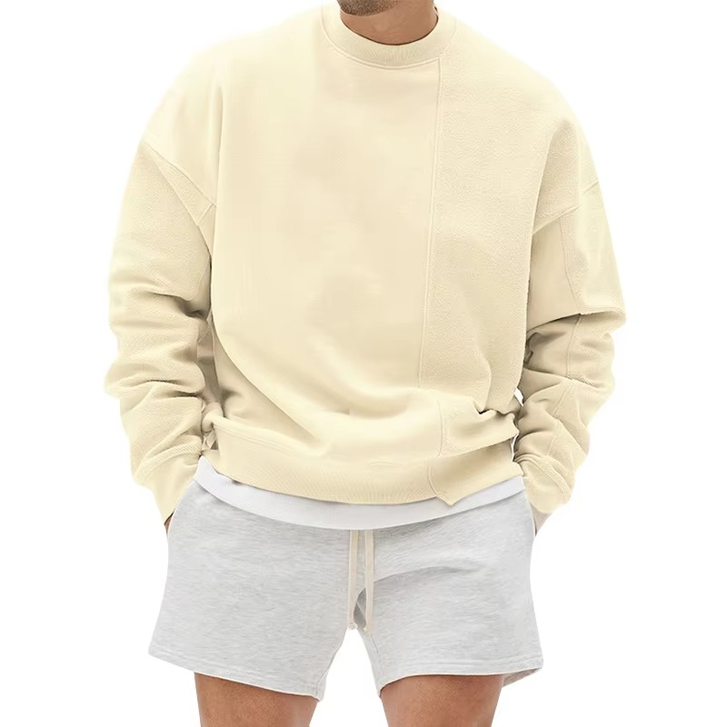 Men's Loose Fit Long Sleeve Sweatshirt