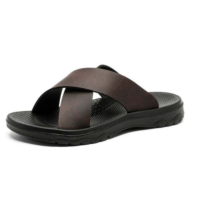Viento Leather Sandals