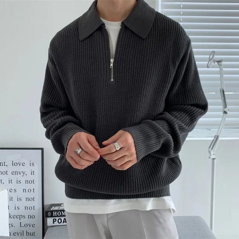 Devon Quarter Zip Sweater