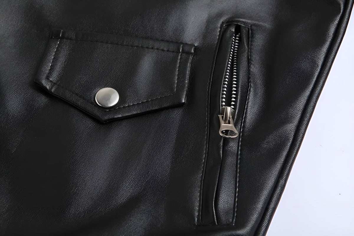 CLASSIC MEN'S LEATHER JACKET