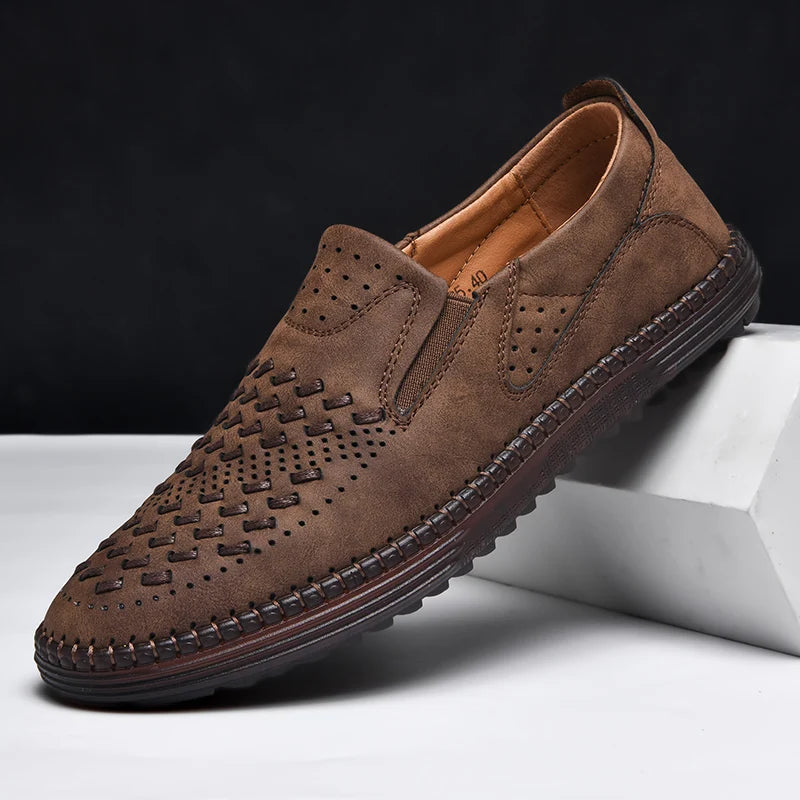 Torino Faux Leather Loafers
