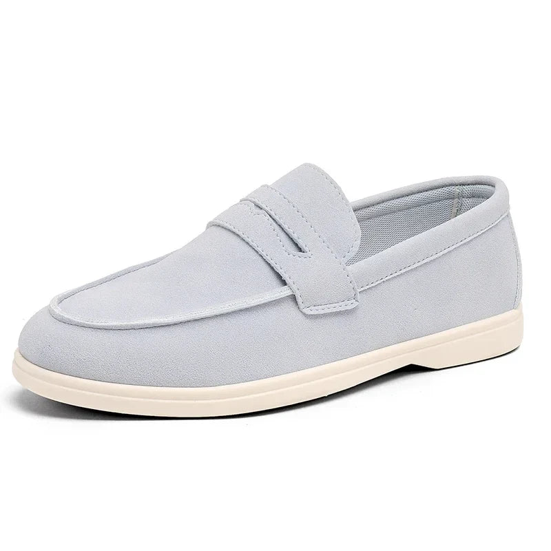 Elio Bay Suede Loafers