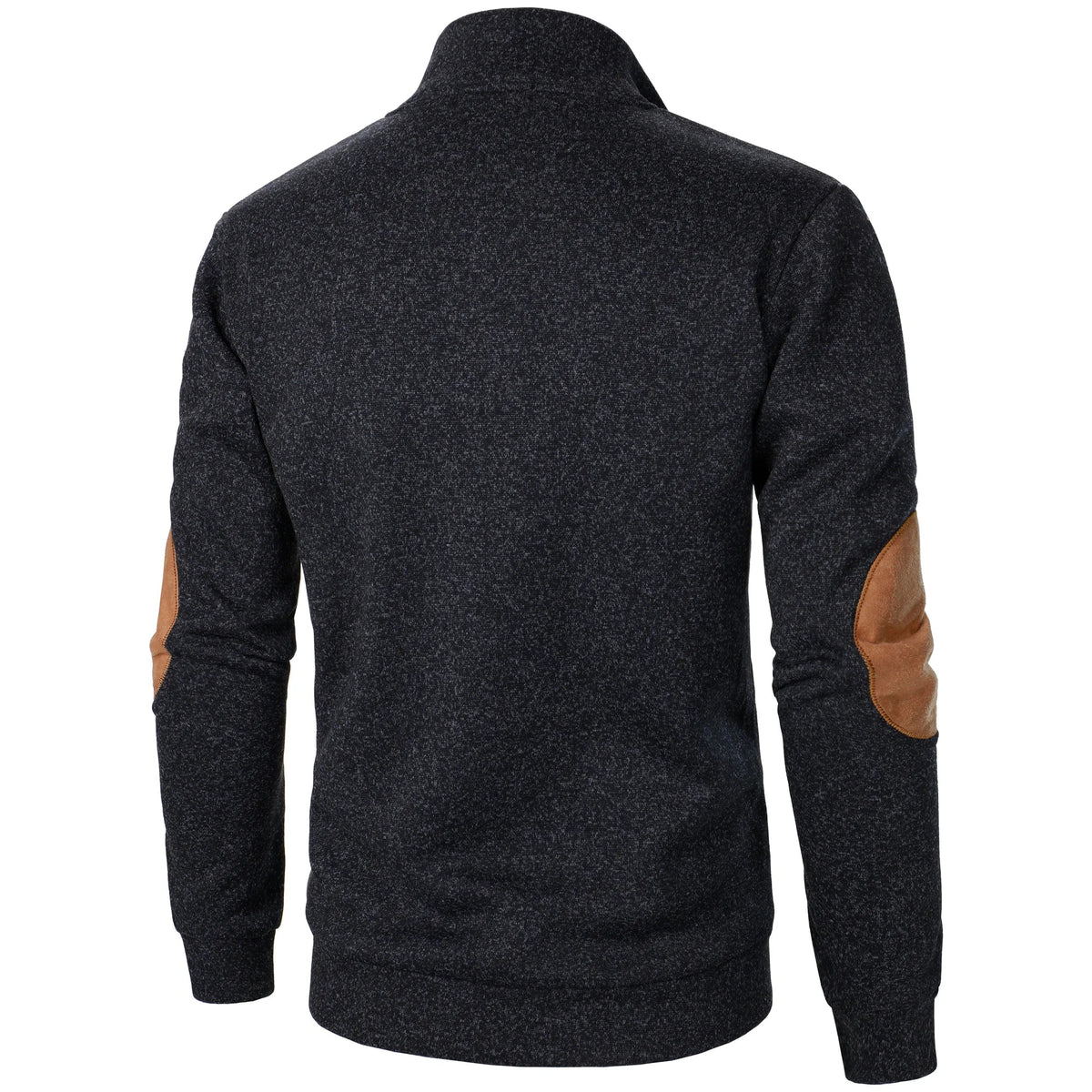 Men's Half-Zip Jumper with Contrast Trim