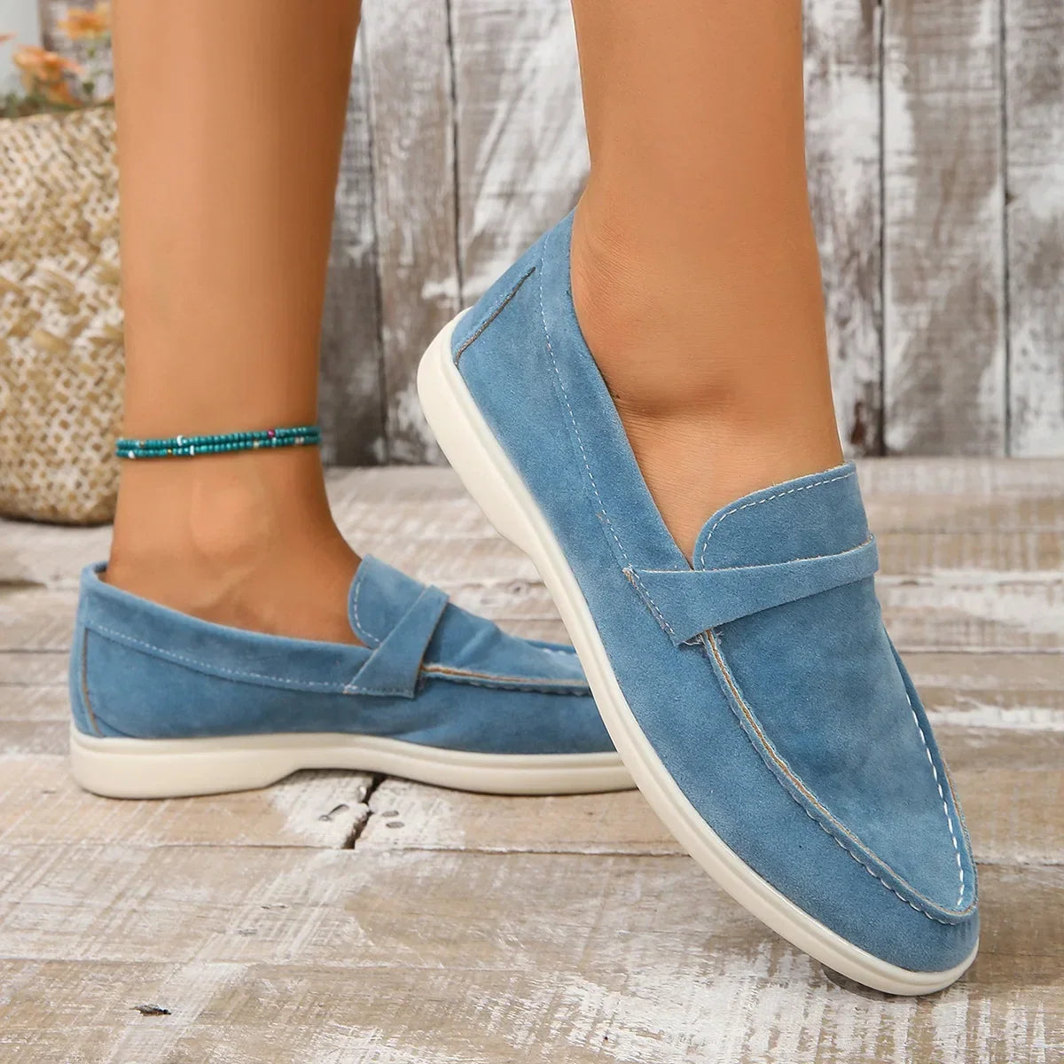 Sienna Suede Loafers