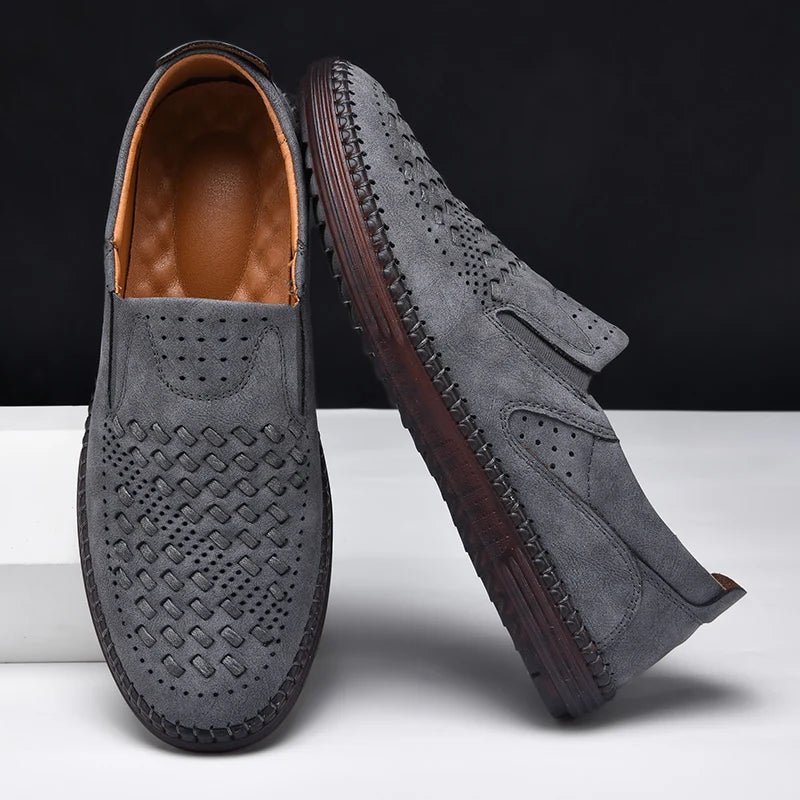 Torino Faux Leather Loafers