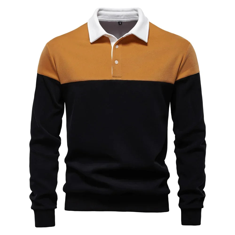 POLO COLLAR WINTER SWEATER FOR MEN