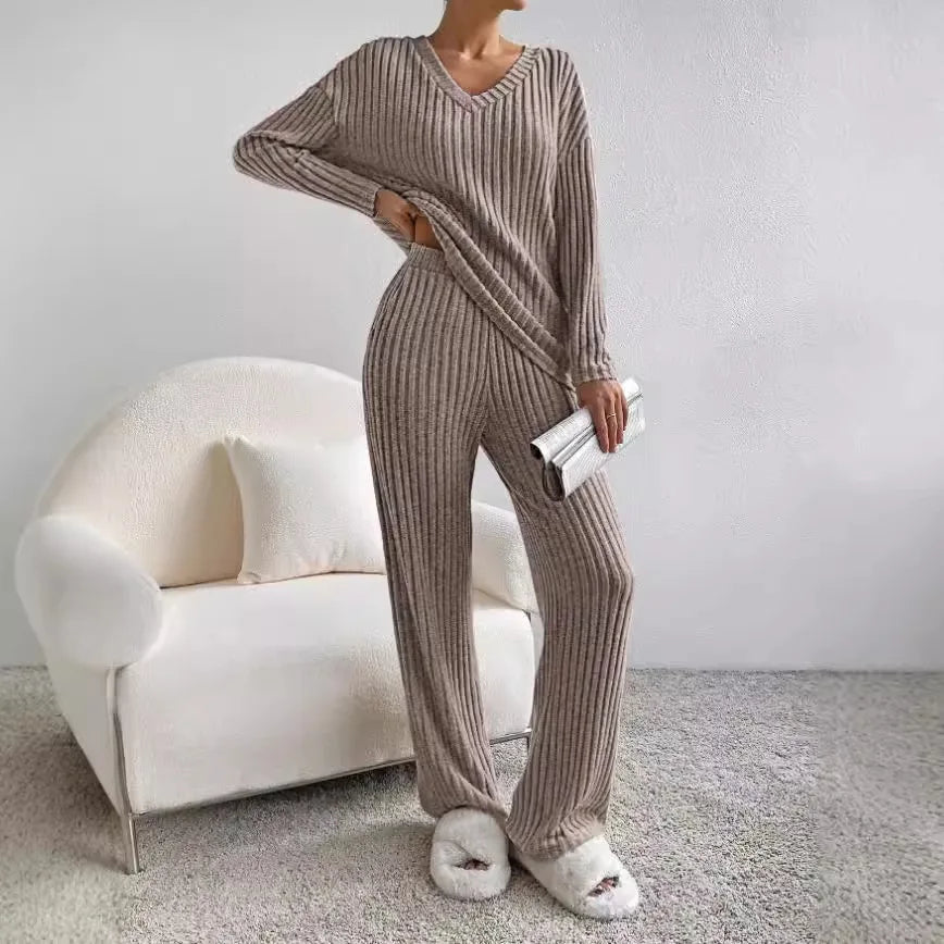 Ivory | Knitted Two-Piece Set