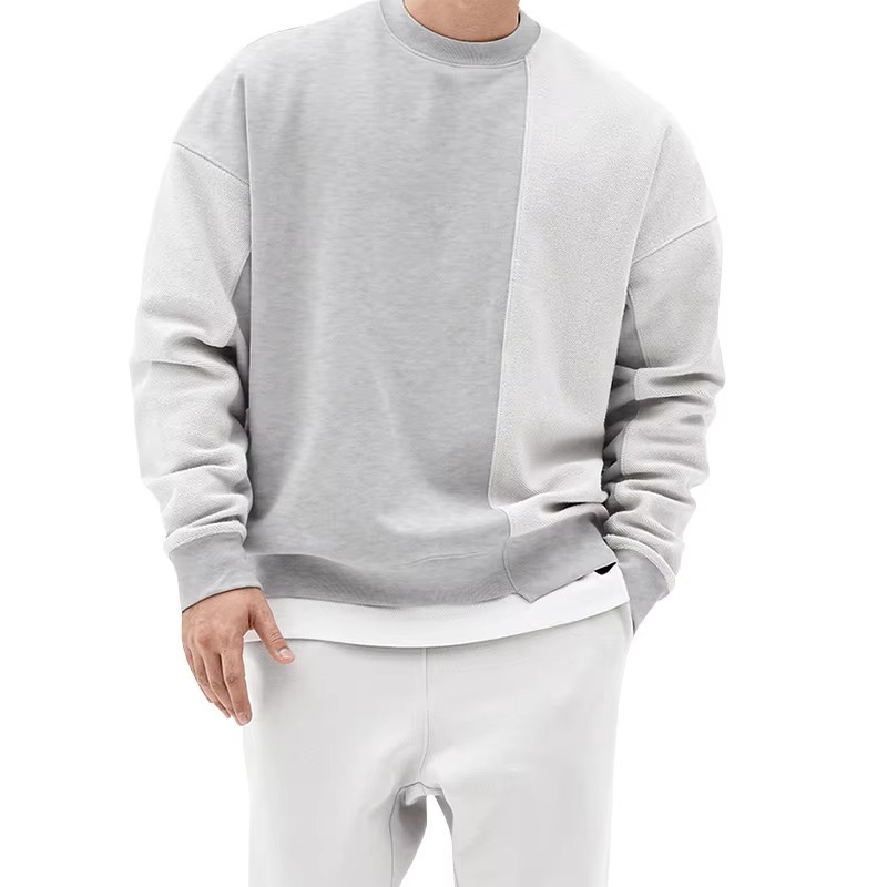 Men's Loose Fit Long Sleeve Sweatshirt