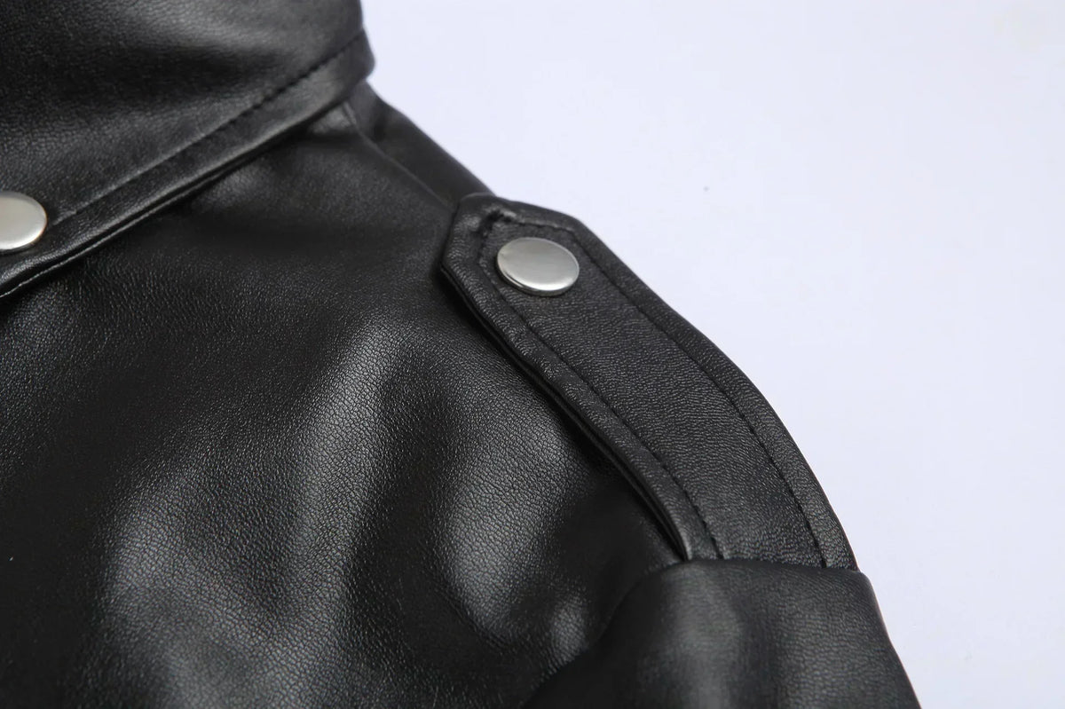 CLASSIC MEN'S LEATHER JACKET