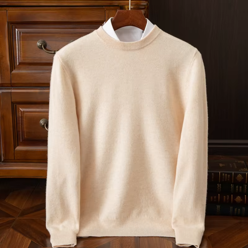 Men's Cashmere Blend Oversized Knit Jumper
