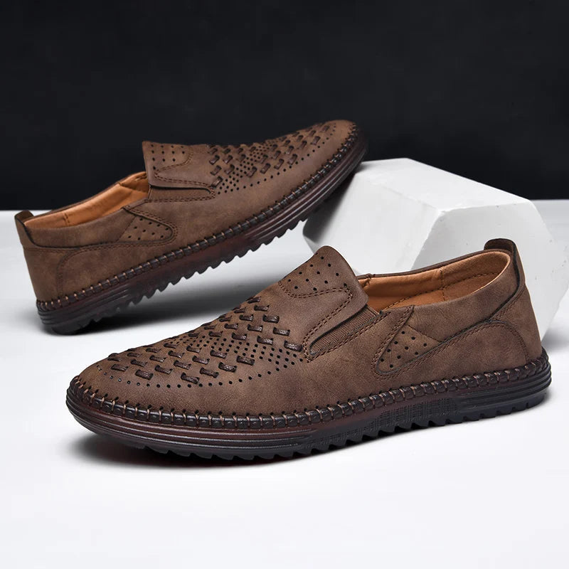 Torino Faux Leather Loafers