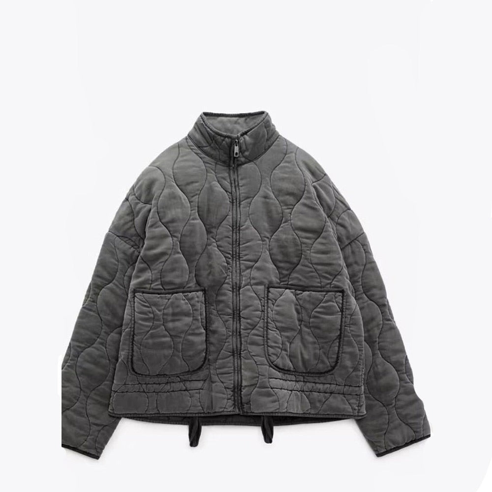 Women’s Lightweight Quilted Zip-Up Jacket