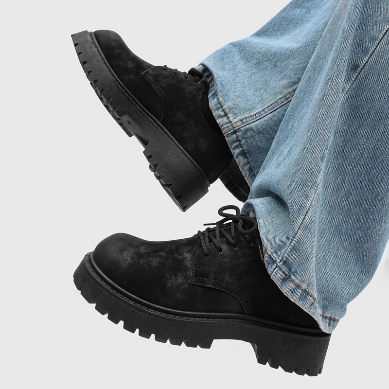 Foundry Suede Derby Shoes