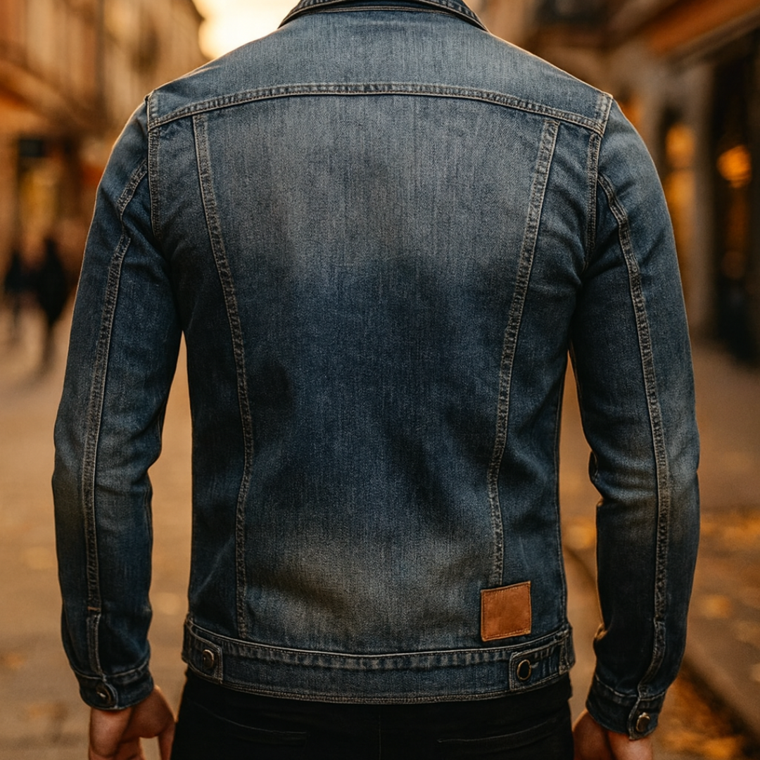 ELEGANT DENIM JACKET FOR MEN
