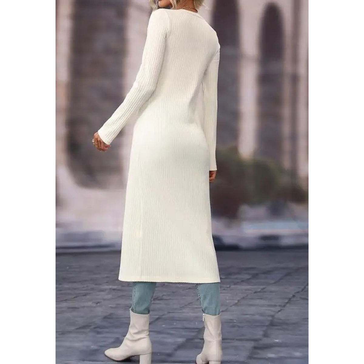 Tess Maxi Longline Cardigan