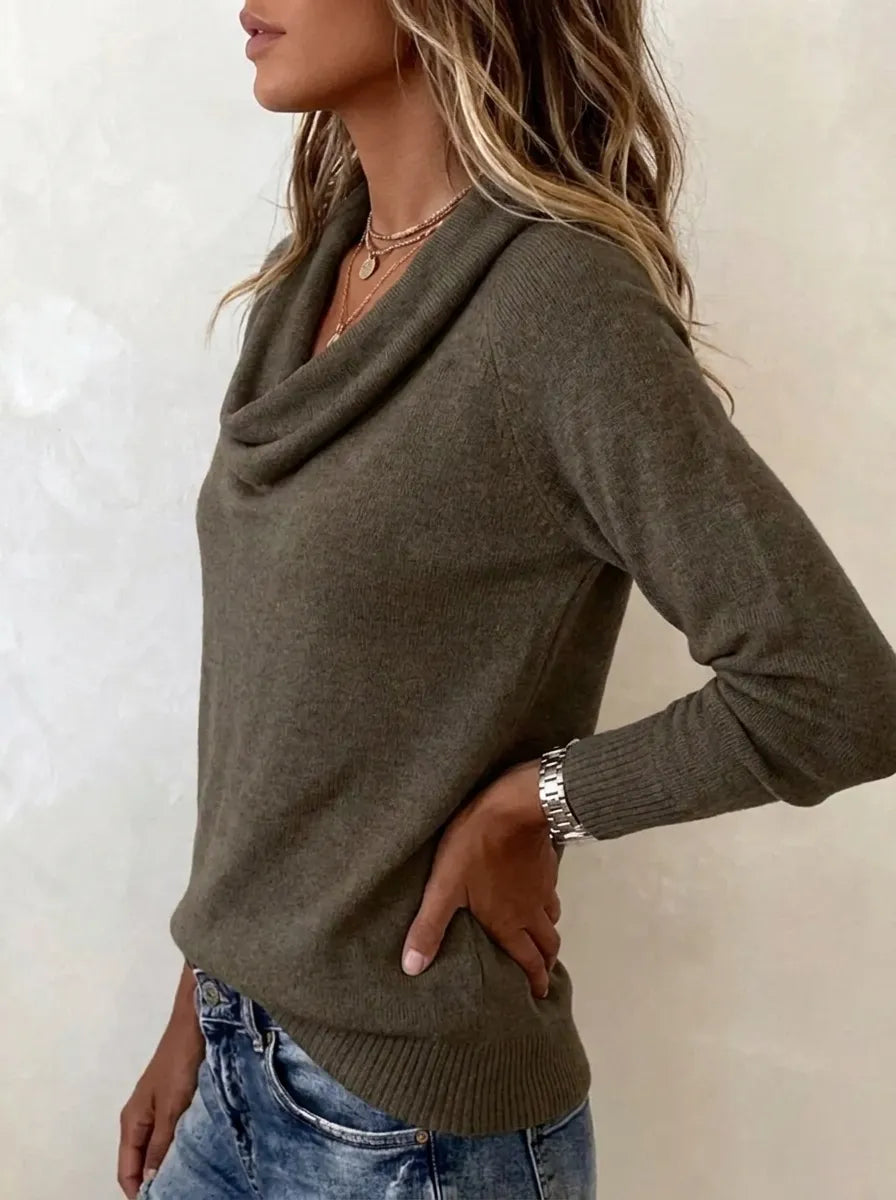 Margo Soft Cowl Neck Sweater