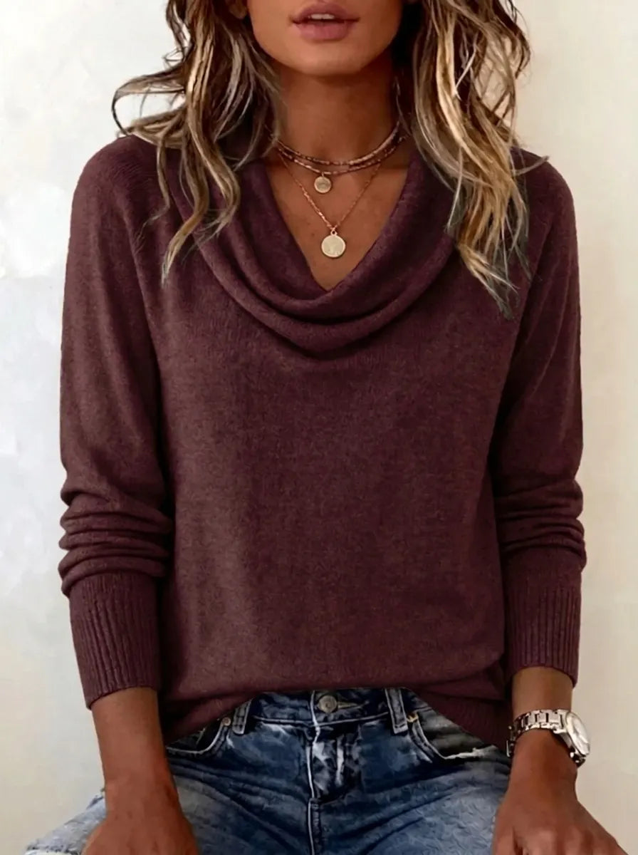 Margo Soft Cowl Neck Sweater
