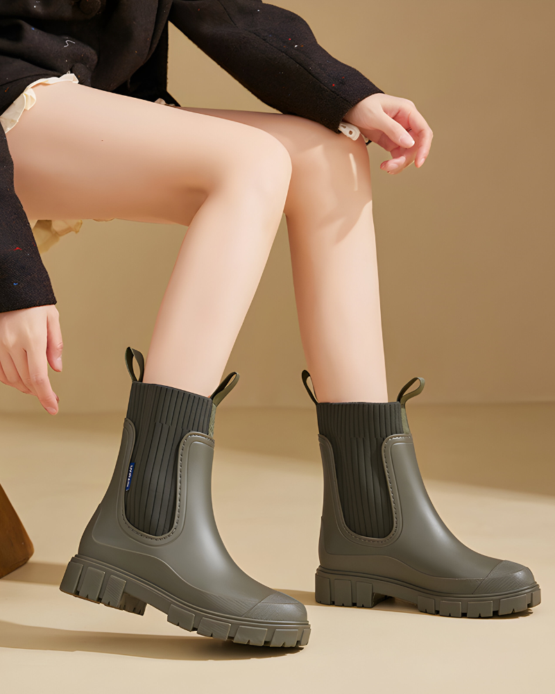 Women's Waterproof Chelsea Boots | Chunky Sole