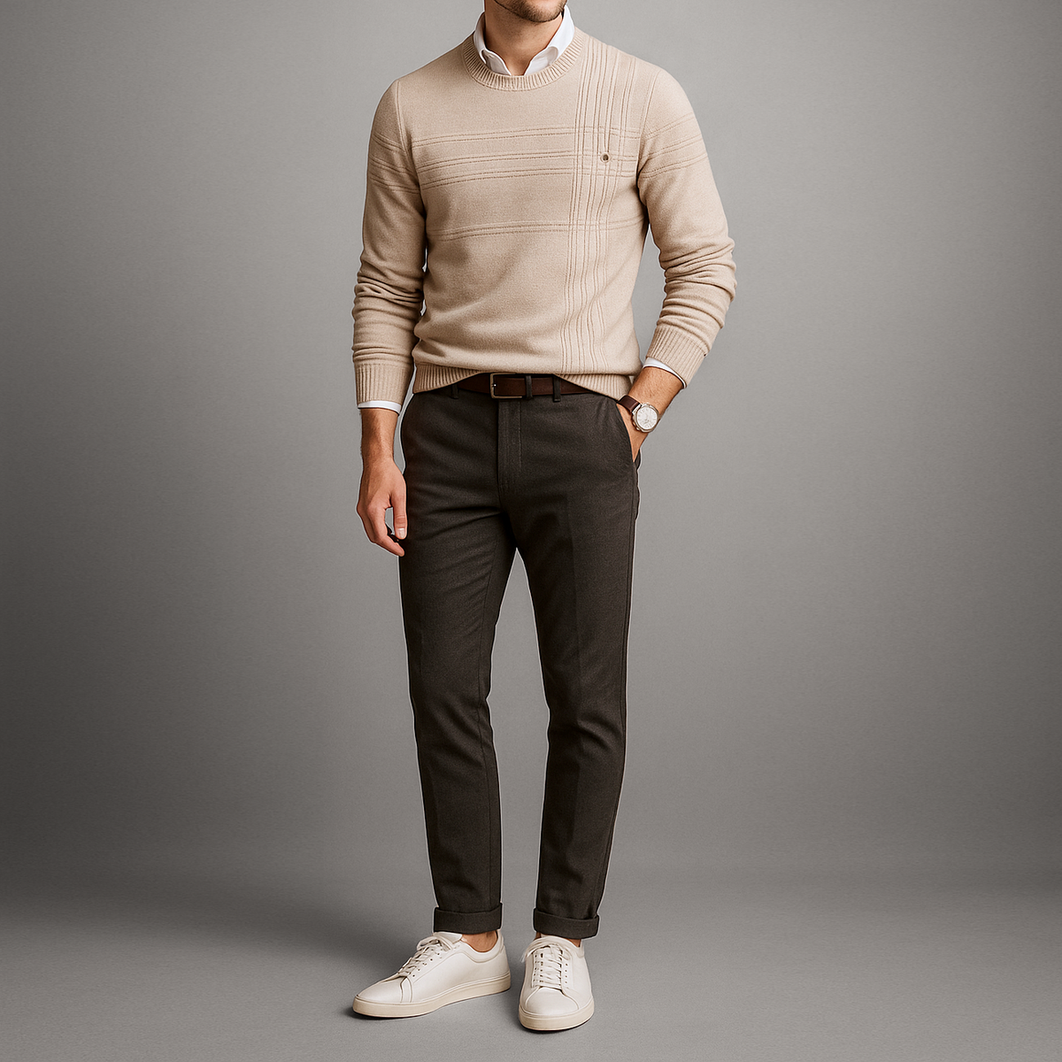 STYLISH ELEGANT MEN'S SWEATER
