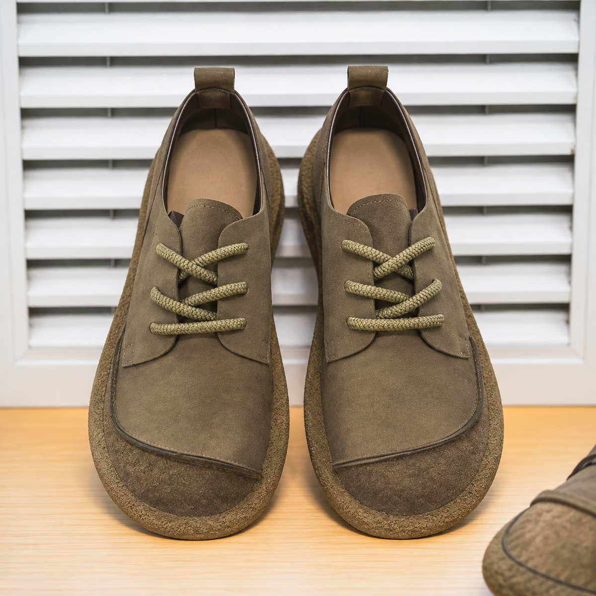Robert | Men's Suede Lace-Up Oxfords