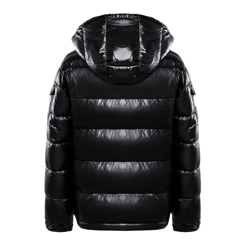 QUILTED HOODED JACKET FOR MEN